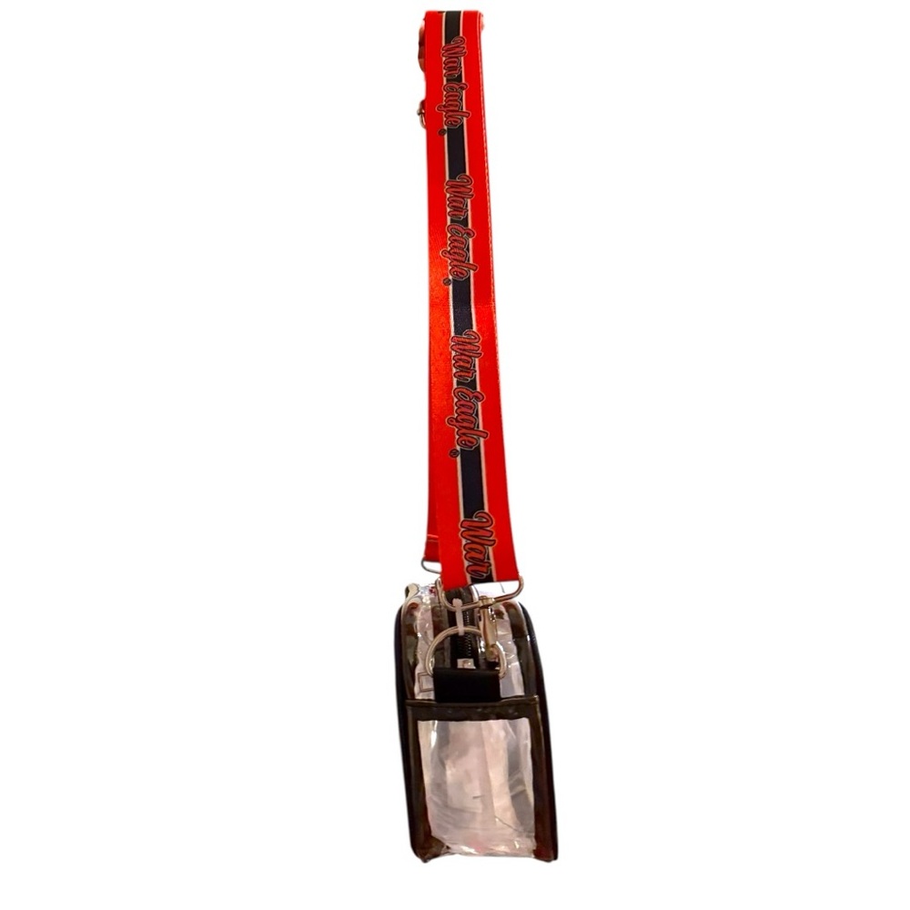 Auburn Tigers Clear Stadium Bag FOCO NCAA Crossbody Purse - Picture 5 of 6